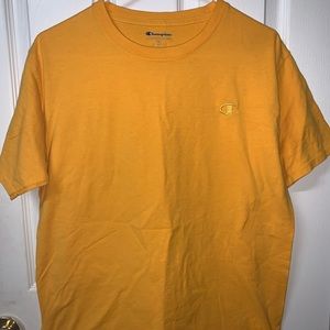 Men’s Champion Yellow Tee